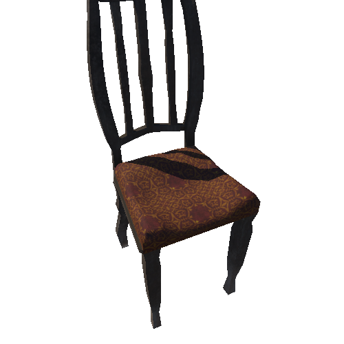 Cushioned Chair 04